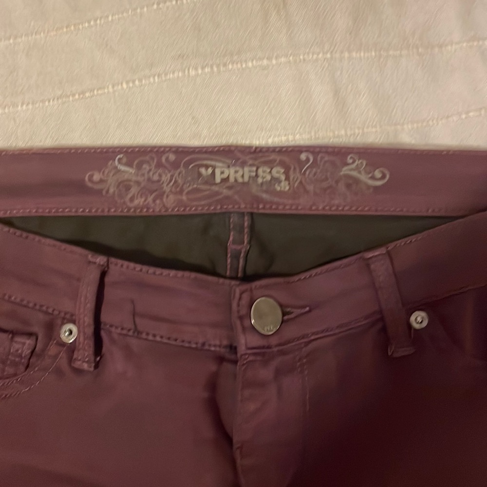 Express stretchy jean leggings